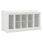 Banc de rangement pour chaussures Woodland 40W avec étagères par