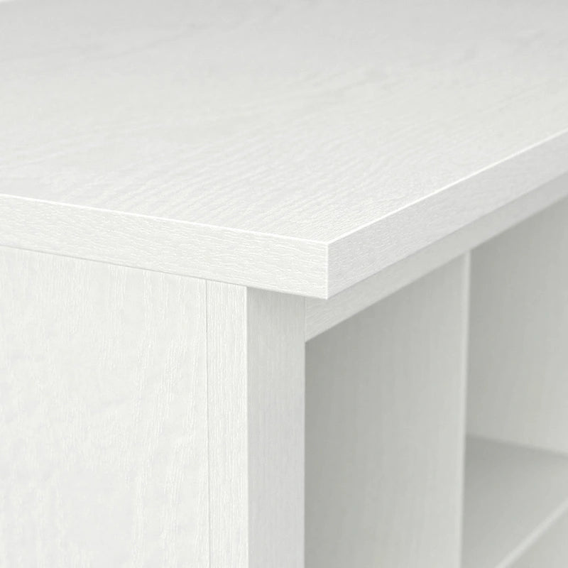 Banc de rangement pour chaussures Woodland 40W avec étagères par