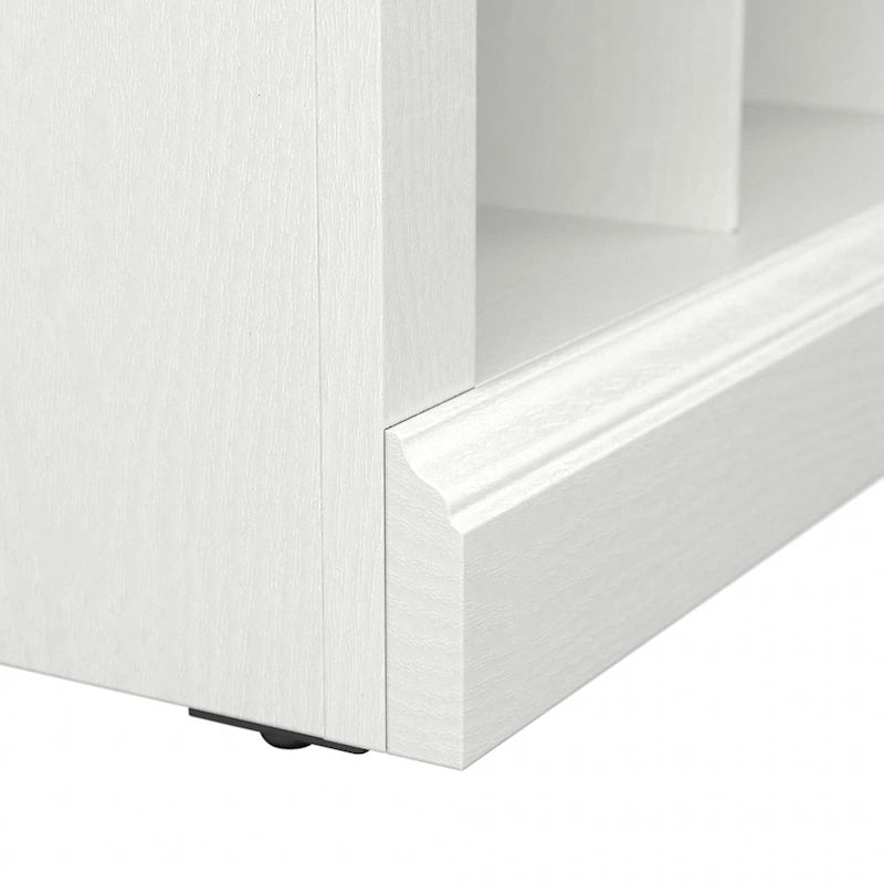 Banc de rangement pour chaussures Woodland 40W avec étagères par