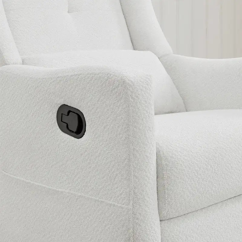 Fauteuil inclinable pivotant et coulissant manuel Lincoln avec oreiller lombaire
