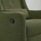 Fauteuil inclinable pivotant et coulissant manuel Lincoln avec oreiller lombaire