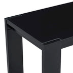 Console étroite et longue avec étagère inférieure