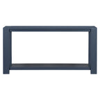 Console étroite et longue avec étagère inférieure