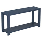 Console étroite et longue avec étagère inférieure