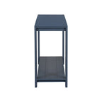 Console étroite et longue avec étagère inférieure