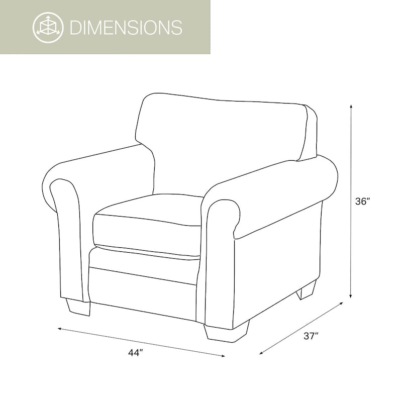 Fauteuil cabane de montagne modèle 8501-00-60 avec repose-pieds assorti