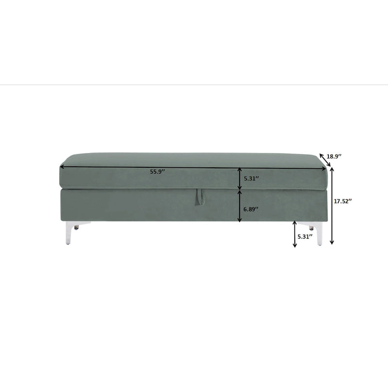 Bancs modernes avec rangement pour salon et chambre