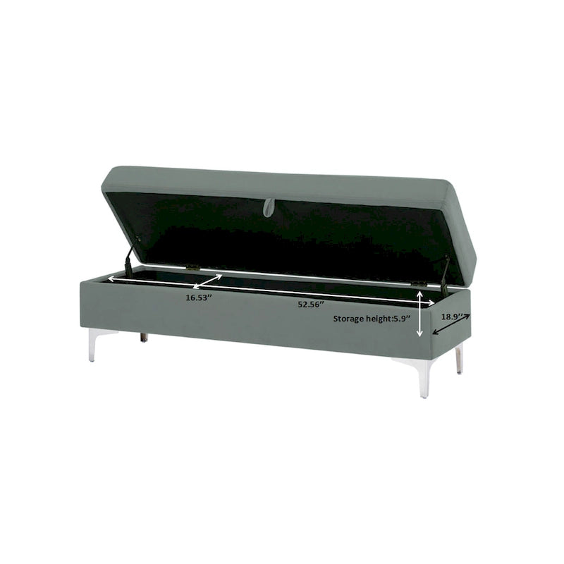 Bancs modernes avec rangement pour salon et chambre