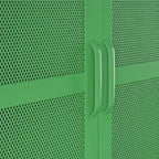 L'armoire de rangement haute en métal à 2 portes Channing