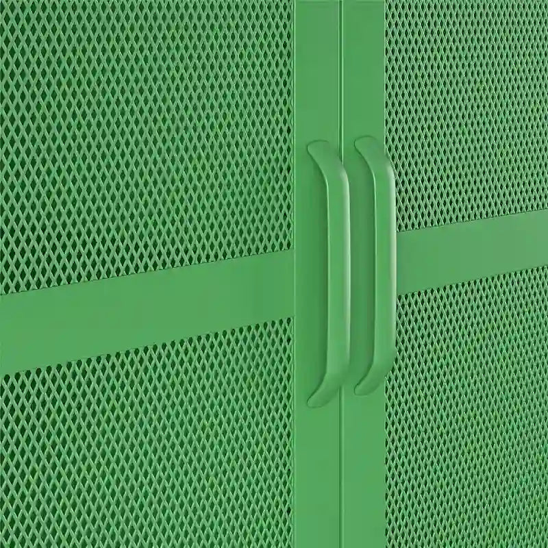 L'armoire de rangement haute en métal à 2 portes Channing