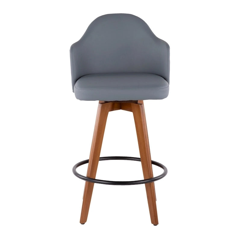 Tabouret de comptoir Valsatra Mid-century Modern