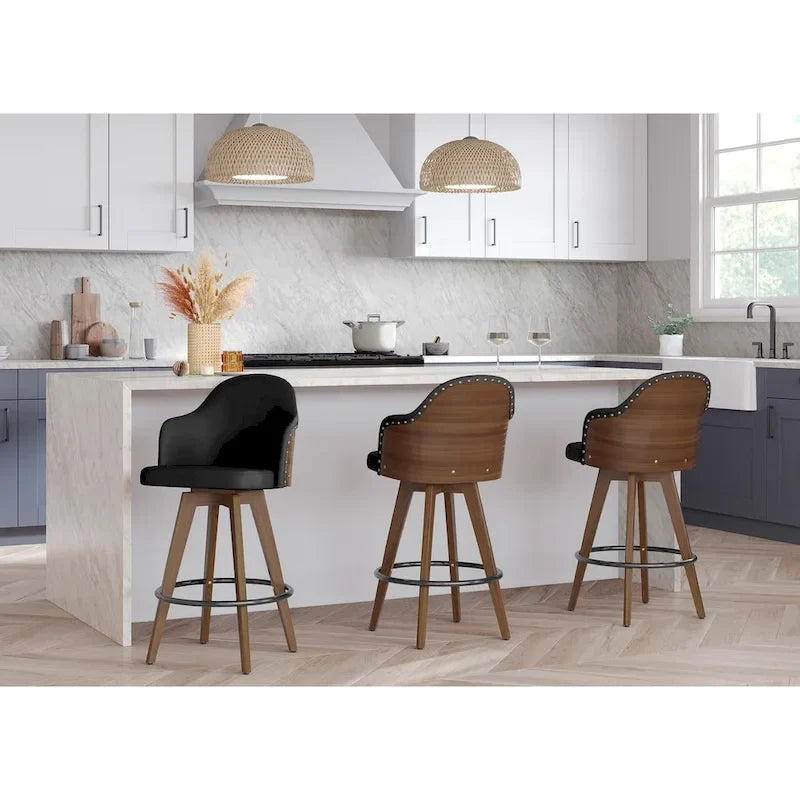  Valsatra Mid-century Modern Counter Stool