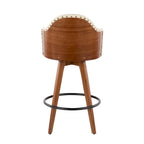 Tabouret de comptoir Valsatra Mid-century Modern