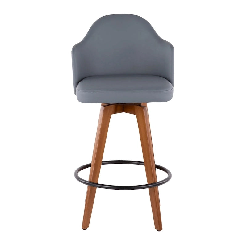 Tabouret de comptoir Valsatra Mid-century Modern