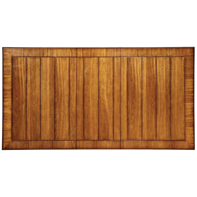 Table à manger extensible bicolore Levole de 198 cm