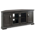 84386 Meuble TV d'angle avec rangement fermé