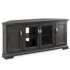 84386 Meuble TV d'angle avec rangement fermé