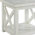 Table d'appoint blanc cassé Seaside Lodge
