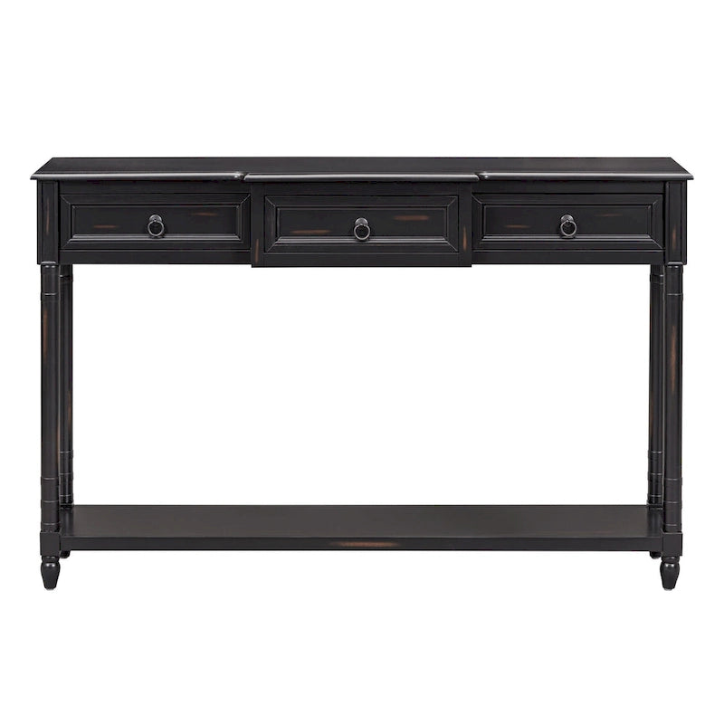 Console Table Sofa Table avec Tiroirs