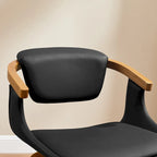 Chaises de salle à manger pivotantes style moderne du milieu du siècle (lot de 2)