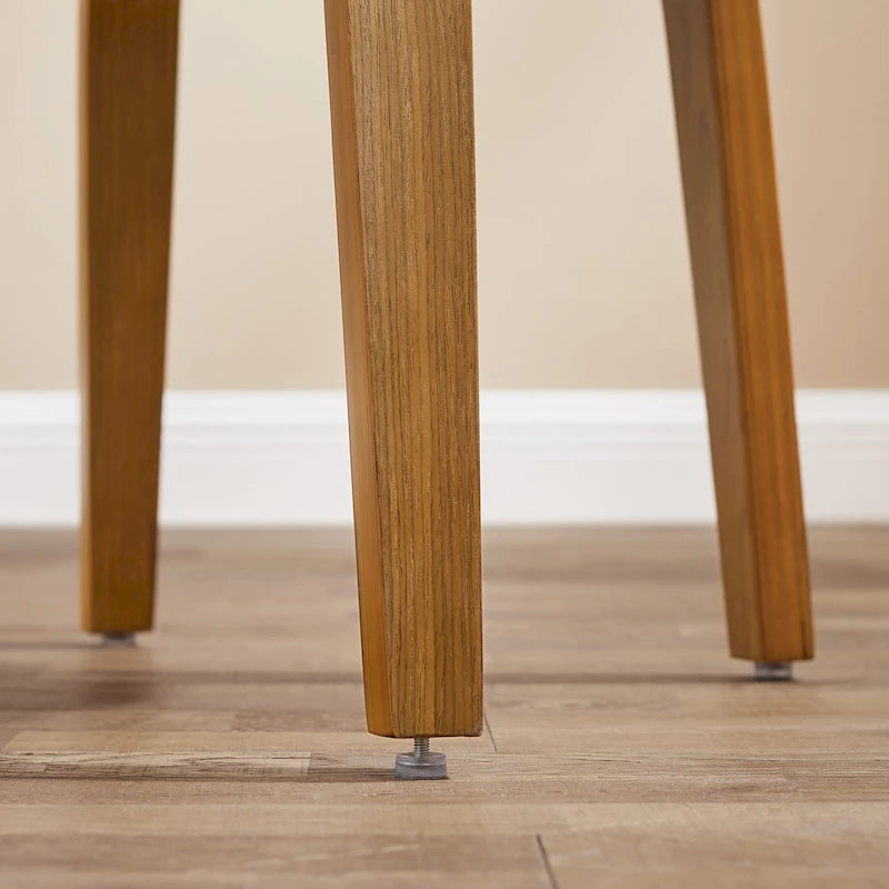 Chaises de salle à manger pivotantes style moderne du milieu du siècle (lot de 2)