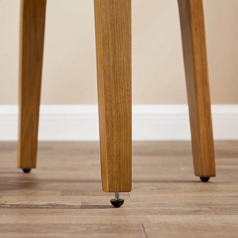 Chaises de salle à manger pivotantes style moderne du milieu du siècle (lot de 2)