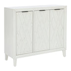 Meuble d'appoint réglable à 3 portes Camlin Wood