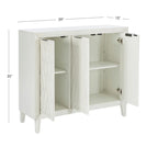 Meuble d'appoint réglable à 3 portes Camlin Wood