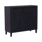 Meuble d'appoint réglable à 3 portes Camlin Wood