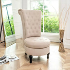 Chaise de vanité haute Gosser 20 en velours large