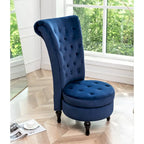 Chaise de vanité haute Gosser 20 en velours large