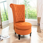 Chaise de vanité haute Gosser 20 en velours large