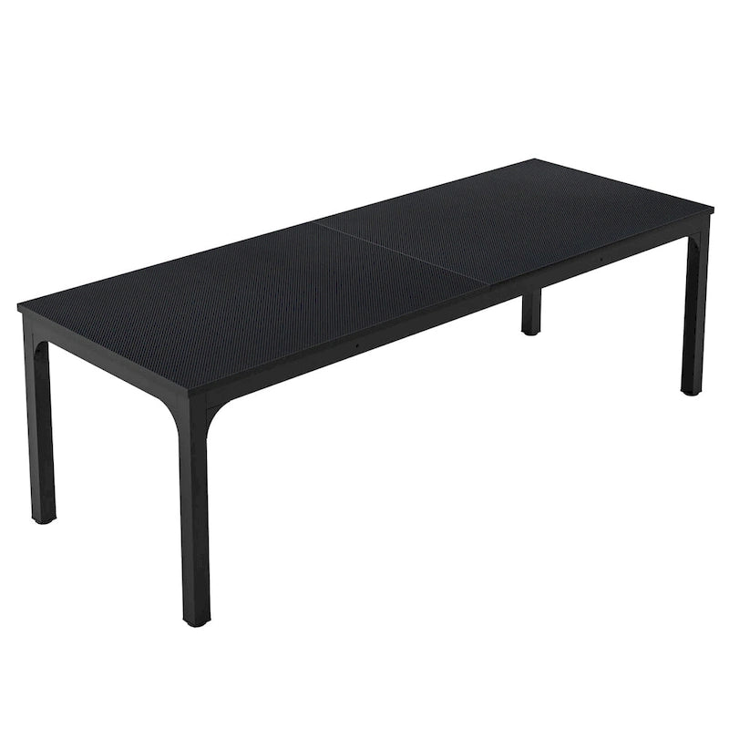 Bureau d'ordinateur extra long de 78,7 pouces pour 2 personnes