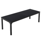 Bureau d'ordinateur extra long de 78,7 pouces pour 2 personnes