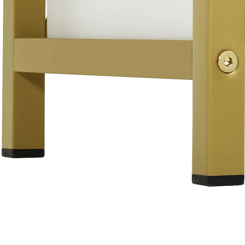 Coiffeuse de maquillage et bureau d'ordinateur avec 3 tiroirs en tissu, poste de travail pour l'art des ongles