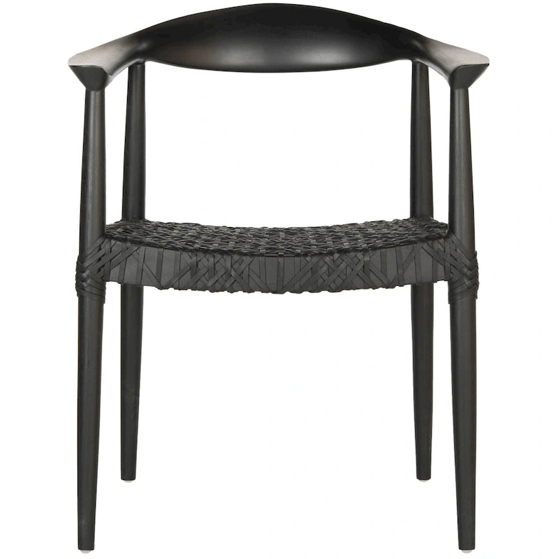  Trix Bandelier Black Dining Arm Chair - 24.8 x 18.9 x 30.7 - 25W x 19D x 31H