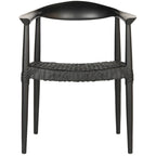  Trix Bandelier Black Dining Arm Chair - 24.8 x 18.9 x 30.7 - 25W x 19D x 31H