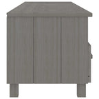 Meuble TV Banc TV Bahut Meuble de Rangement Armoire HAMAR Pin Massif - 62.2x15.7x15.7