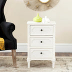 Commode de Rangement à 3 Tiroirs Dinah Grise - 16,9 x 13,4 x 26,8 - 17Lx13Px26H
