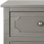Commode de Rangement à 3 Tiroirs Dinah Grise - 16,9 x 13,4 x 26,8 - 17Lx13Px26H