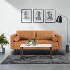  Napa 72 Apartment Sofa - Full Grain Genuine Italian Leather