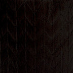 Pouf en fourrure Angora ébène