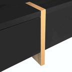 Table basse design laquée avec 4 tiroirs