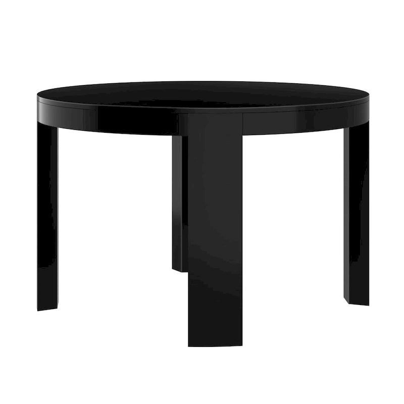 Table de salle à manger ronde Contour en bois massif - 47
