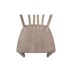 Lot de 2 chaises Soma Fanback en bois massif