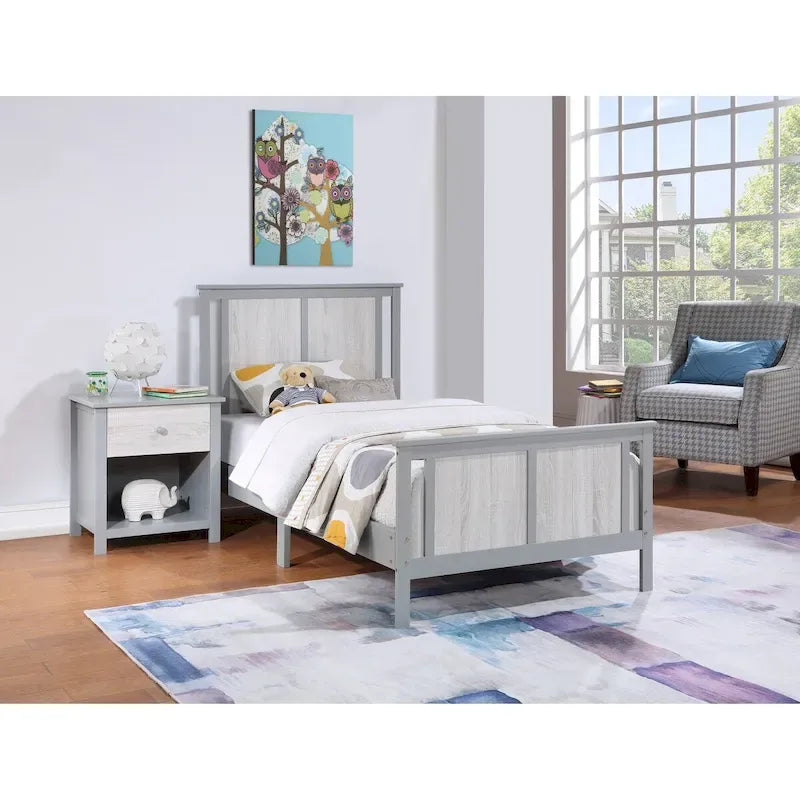 Lit double Connelly à panneaux réversibles